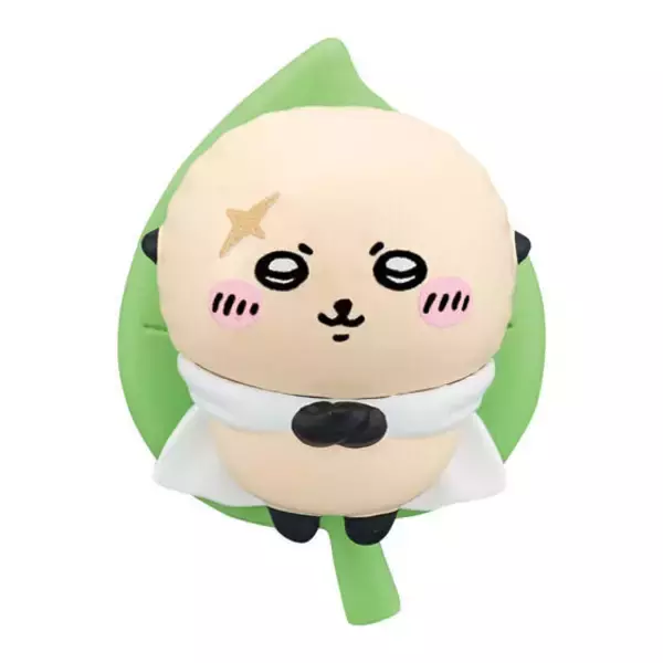 「「ちいかわ」マスコット付き入浴剤「びっくらたまご」がガシャポン展開！葉っぱに乗ってぷかぷかする姿に癒される」の画像