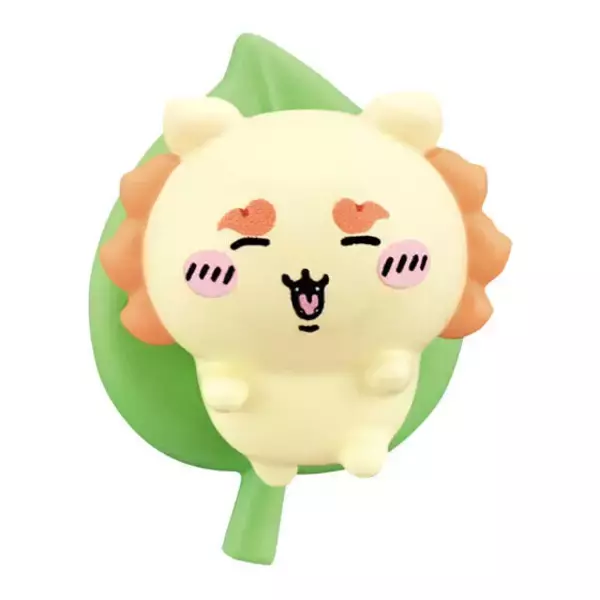 「「ちいかわ」マスコット付き入浴剤「びっくらたまご」がガシャポン展開！葉っぱに乗ってぷかぷかする姿に癒される」の画像