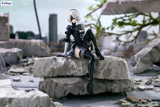 ゲーセン等で探して！魅惑の太ももで抑えてくれる「2B」ぬーどるストッパーフィギュアにドキドキ