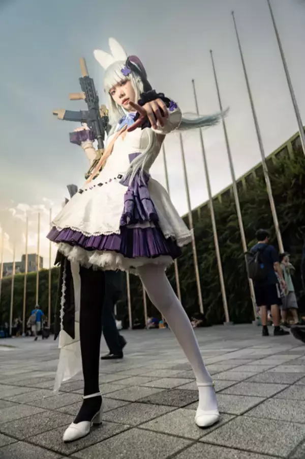「【コスプレ】すらっとした肢体でアクションポーズをバシッと決める！台湾の『ドルフロ』レイヤーが輝いていた【写真6枚】」の画像
