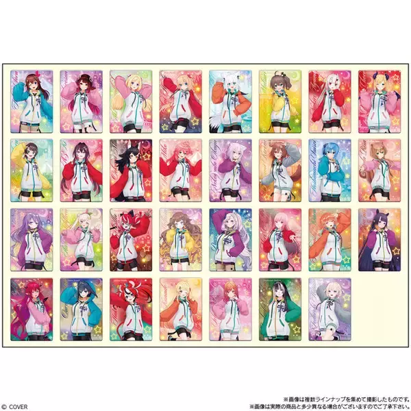 「「ホロライブ」カード付ウエハース第4弾が12月29日発売！ときのそら、さくらみこら31名の手書きメッセージ入り」の画像