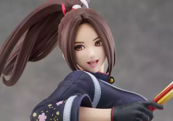 くノ一衣装とは違う魅力！「不知火舞」が最新作のライダースーツ姿で立体化