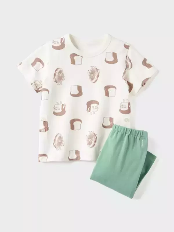 「ユニクロから「パンどろぼう」のコラボコレクション登場！ベビー向けUT、ドライパジャマなどをラインナップ」の画像