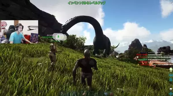 「卵泥棒に恐竜ブチギレ！？『ストリーマーARK』開幕早々に関優太が“大災害”を巻き起こす」の画像