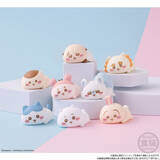 「「ちいかわ」がもっちり柔らかな触り心地のソフビ人形「もっちりころりん♪」に登場！もちもちほっぺが可愛いハチワレ、うさぎなど全8種」の画像5