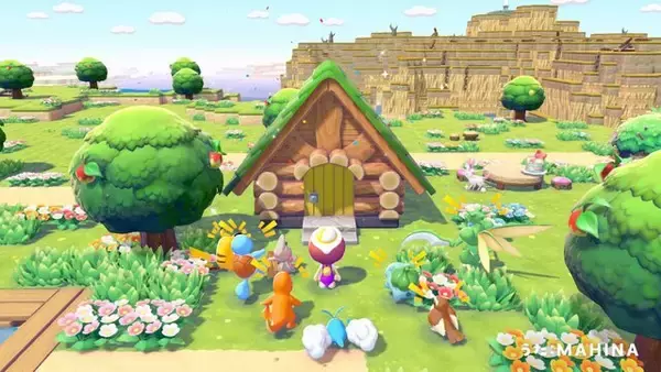 「『ポケモン』初のスローライフゲーム『ぽこ あ ポケモン』松村北斗さん、指原莉乃さんなど出演の新CMが2月16日から放映開始」の画像