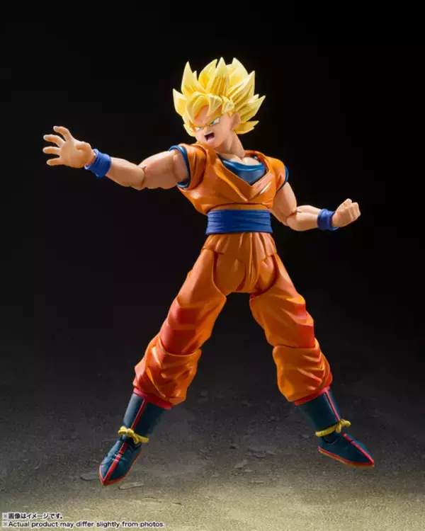 「「ドラゴンボールZ」超サイヤ人孫悟空、魔人ブウ-悪-、セル 第一形態のアクションフィギュアが再販！揃えて劇中の戦闘を再現」の画像