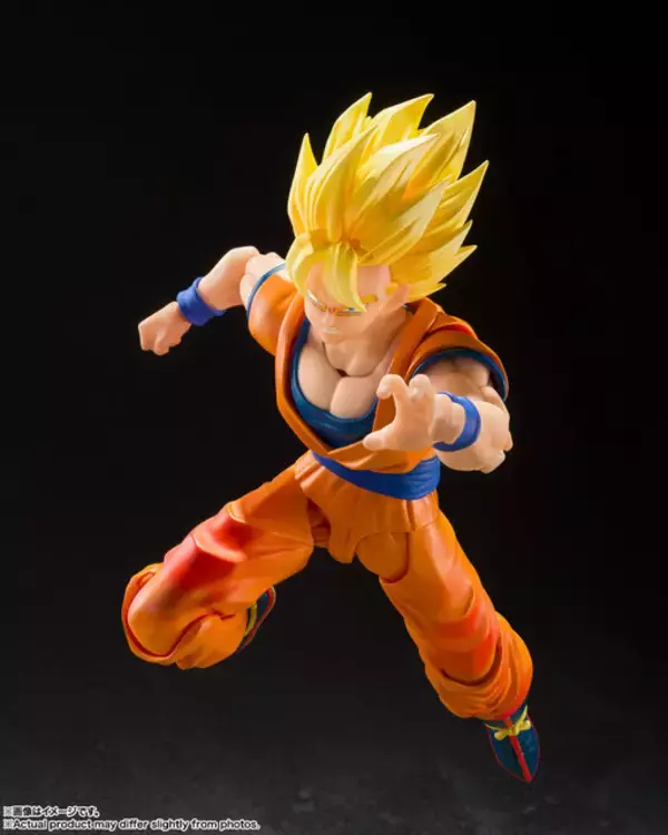 「「ドラゴンボールZ」超サイヤ人孫悟空、魔人ブウ-悪-、セル 第一形態のアクションフィギュアが再販！揃えて劇中の戦闘を再現」の画像