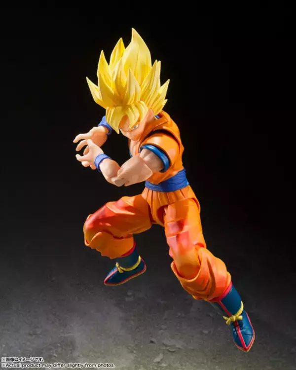「「ドラゴンボールZ」超サイヤ人孫悟空、魔人ブウ-悪-、セル 第一形態のアクションフィギュアが再販！揃えて劇中の戦闘を再現」の画像