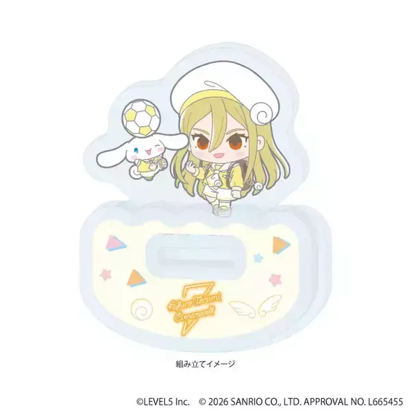 「『イナズマイレブン』×「サンリオキャラクターズ」コラボが可愛い！円堂守×ハローキティなど全10種イラスト使用のグッズが先行通販」の画像