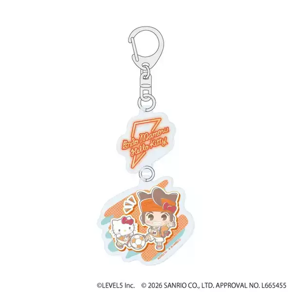 「『イナズマイレブン』×「サンリオキャラクターズ」コラボが可愛い！円堂守×ハローキティなど全10種イラスト使用のグッズが先行通販」の画像