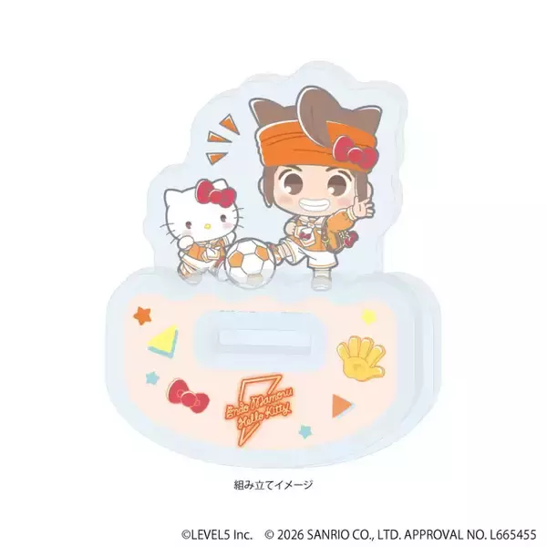 「『イナズマイレブン』×「サンリオキャラクターズ」コラボが可愛い！円堂守×ハローキティなど全10種イラスト使用のグッズが先行通販」の画像