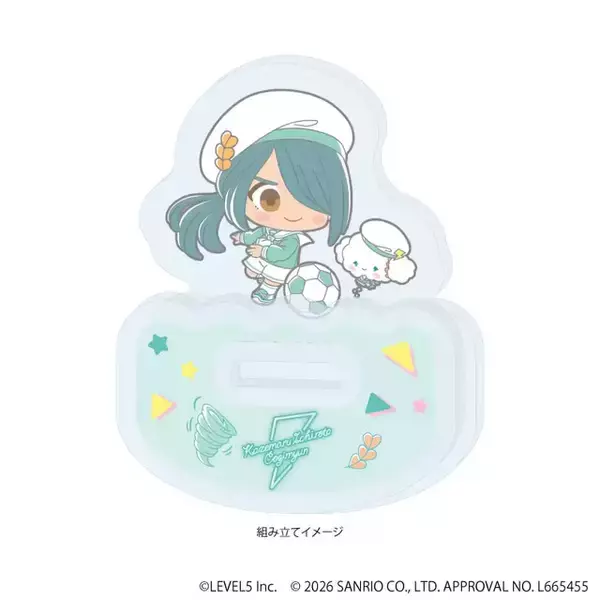 「『イナズマイレブン』×「サンリオキャラクターズ」コラボが可愛い！円堂守×ハローキティなど全10種イラスト使用のグッズが先行通販」の画像