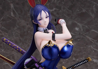 網タイツに包まれた肉感たっぷり太もも！『FGO』より「源頼光」がバニーガール姿で1/4スケールフィギュア化