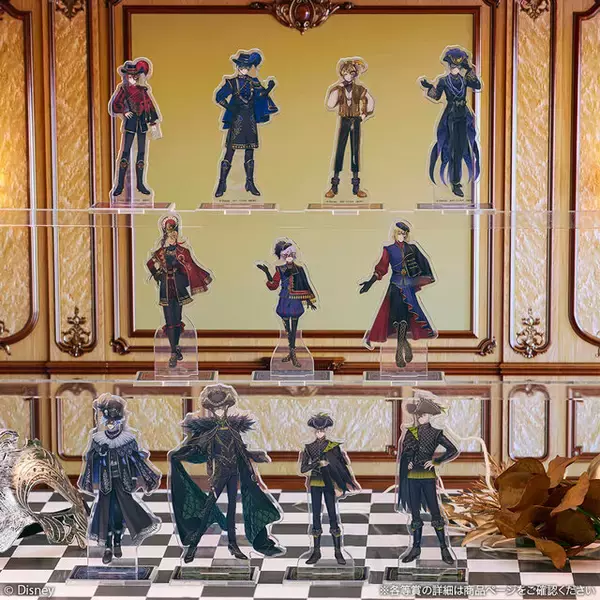 「『ツイステ』新作一番くじの全ラインナップ公開！寮生22名が「グロリアス・マスカレード」や「スケアリー・モンスターズ」の衣装でグッズ化」の画像