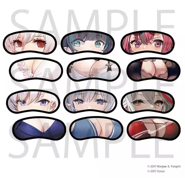 「セクシーなランジェリー姿…『アズレン』描き下ろしのシリアス、チェシャー、ブレマートンが当たるくじが再販」の画像