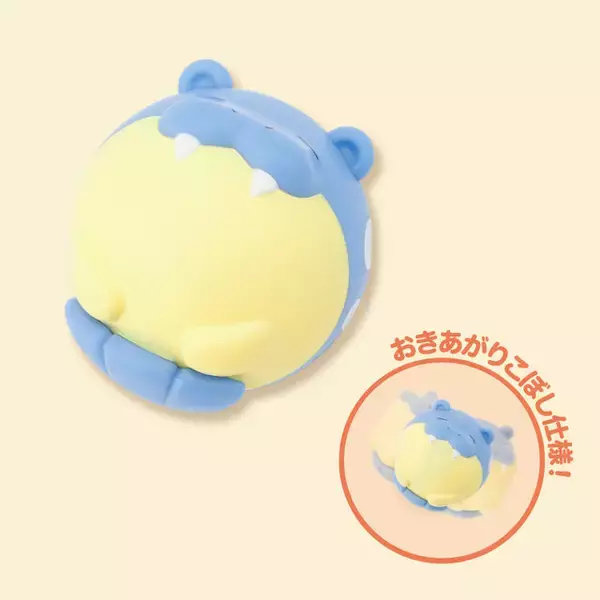 「『ポケモン』わざ「まるくなる」がテーマ！起き上がりこぼし仕様でゆらゆら揺れる「サンド」「タマザラシ」など全5種どれも可愛い」の画像