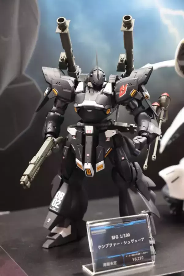 「新作ガンプラ「MG ケンプファー・シュヴェーア」プレバンで5月15日予約開始！各部を大幅進化させたビルド系機体」の画像