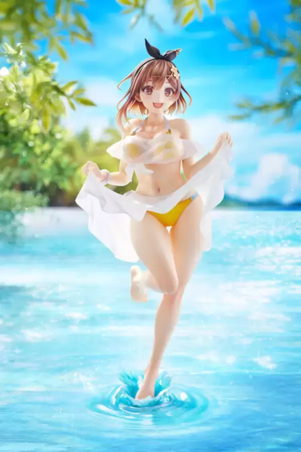 パレオから魅せる健康的な太もも！「ライザ 」水着ver.フィギュアが予約受付開始ートリダモノ氏が描くプロポーションを見事に立体化