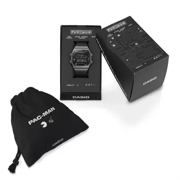 「45周年を記念した『パックマン』コラボウオッチがポップで可愛い！アーケード筐体をモチーフにしたモデルなどカラフルな仕上がりに」の画像