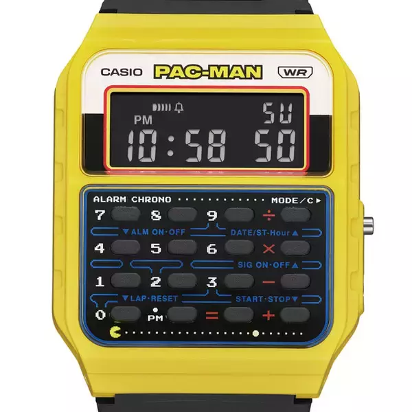 「45周年を記念した『パックマン』コラボウオッチがポップで可愛い！アーケード筐体をモチーフにしたモデルなどカラフルな仕上がりに」の画像