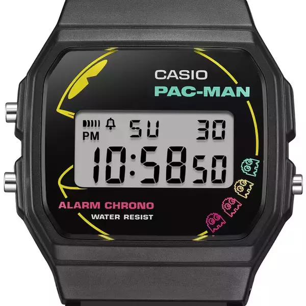 「45周年を記念した『パックマン』コラボウオッチがポップで可愛い！アーケード筐体をモチーフにしたモデルなどカラフルな仕上がりに」の画像