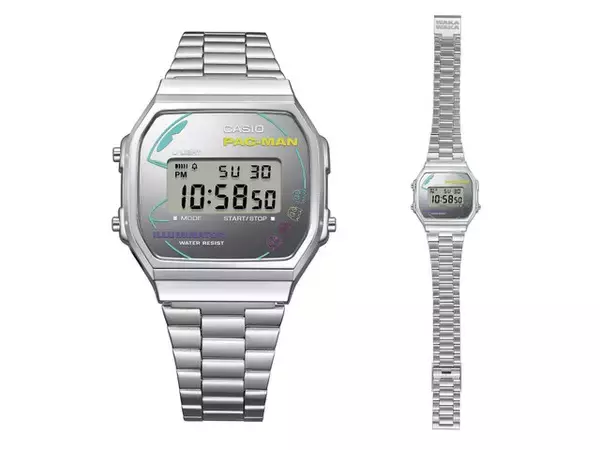 「45周年を記念した『パックマン』コラボウオッチがポップで可愛い！アーケード筐体をモチーフにしたモデルなどカラフルな仕上がりに」の画像