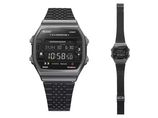 「45周年を記念した『パックマン』コラボウオッチがポップで可愛い！アーケード筐体をモチーフにしたモデルなどカラフルな仕上がりに」の画像