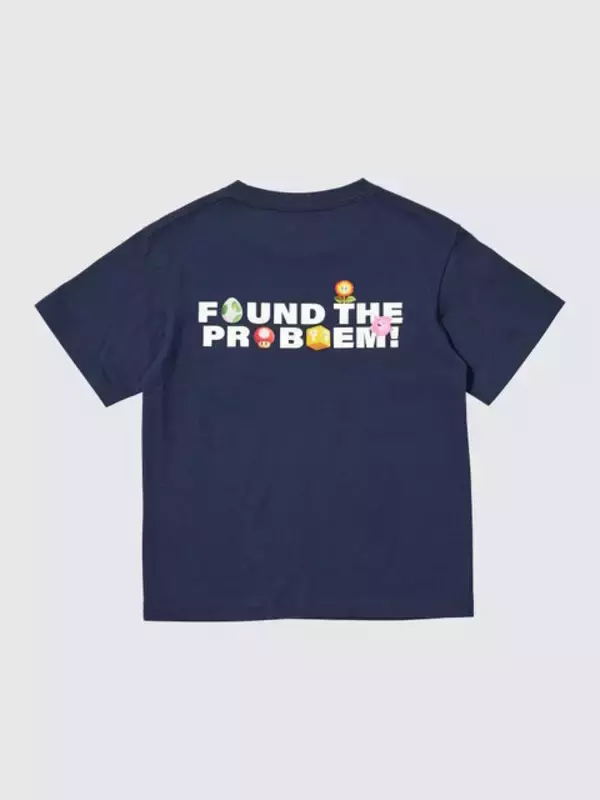 「ユニクロから映画「マリオ」のコラボUTコレクションが4月下旬発売！スーパーキノコやハテナブロックが可愛い、キッズ用も含む全8種類」の画像