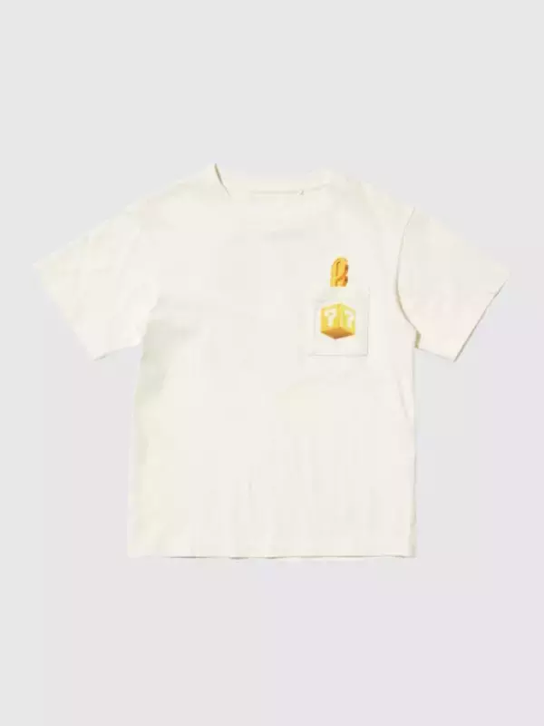 「ユニクロから映画「マリオ」のコラボUTコレクションが4月下旬発売！スーパーキノコやハテナブロックが可愛い、キッズ用も含む全8種類」の画像