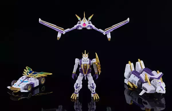 「『スパロボY』白いダイナゼノン「ダイナゼノンリライブ」プラモキットが予約受付開始！通常形態および第2形態を選択して組み立て可能」の画像