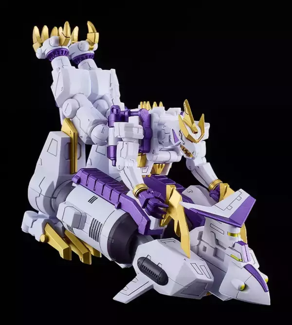 「『スパロボY』白いダイナゼノン「ダイナゼノンリライブ」プラモキットが予約受付開始！通常形態および第2形態を選択して組み立て可能」の画像