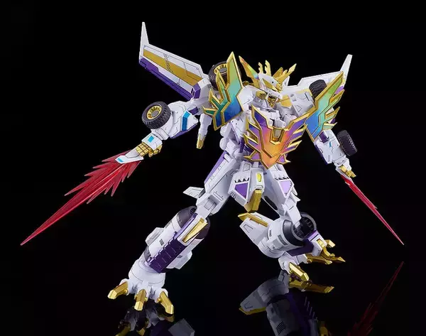 「『スパロボY』白いダイナゼノン「ダイナゼノンリライブ」プラモキットが予約受付開始！通常形態および第2形態を選択して組み立て可能」の画像