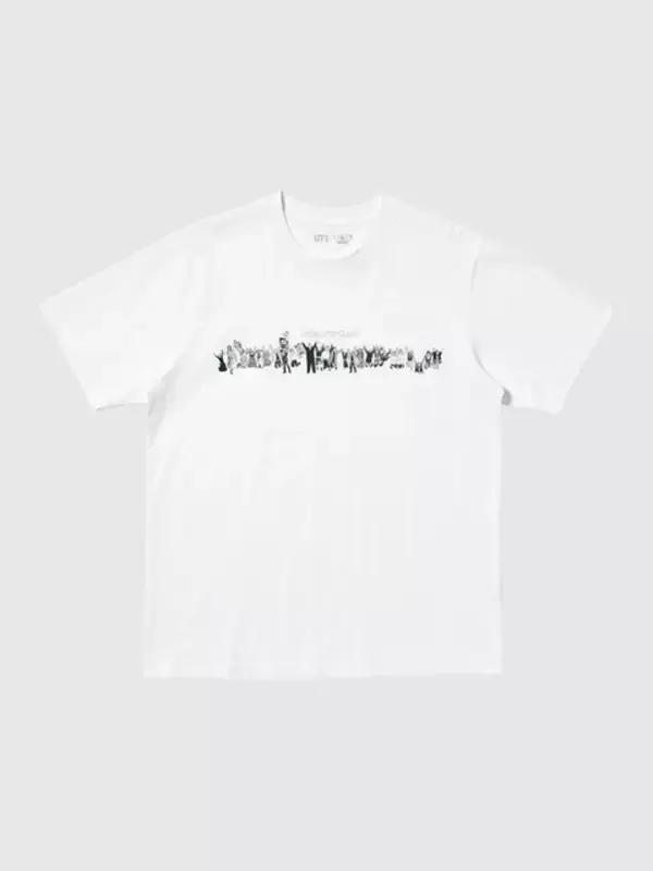 「バックプリントに大量の白石！？ ユニクロ「集英社100周年UT」の 「ゴールデンカムイ」Tシャツは白石祭り」の画像