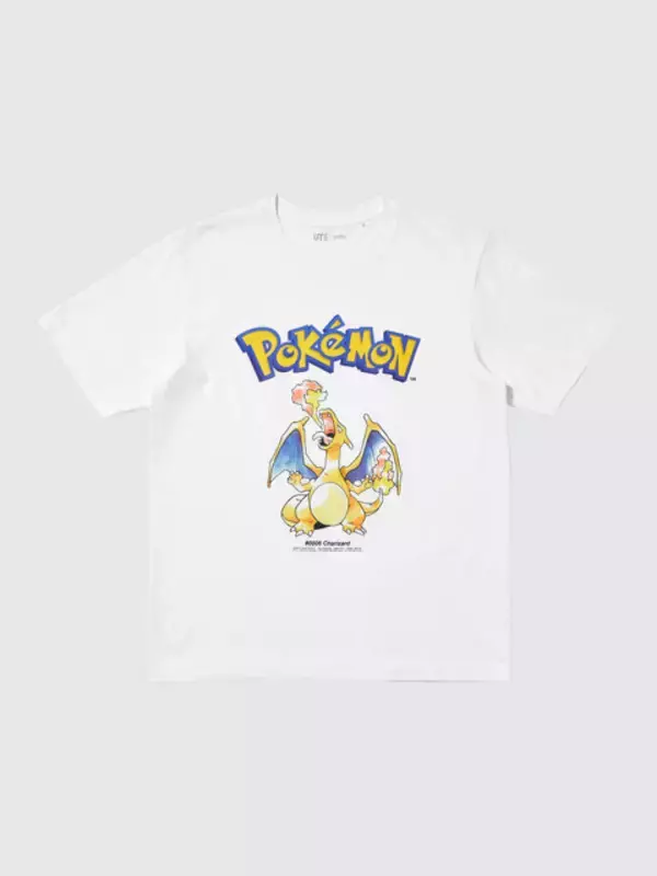 「ユニクロの『ポケモン』30周年UTで“あの冒険”が蘇る！初代ピカチュウ、御三家、イーブイらを水彩アートとしてデザイン」の画像