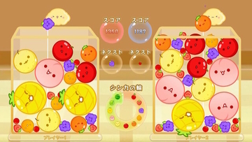 大人気パズル『スイカゲーム』に“2人プレイモード”追加！特別ルール「タイムリミット」や「アタック」で対戦できる【Nintendo Direct 2024.2.21】