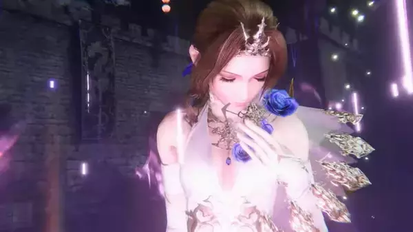 純白ドレスの「エアリス」が美しい…！『FF7 エバークライシス』最新映像公開