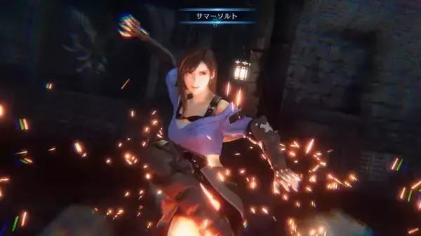 「純白ドレスの「エアリス」が美しい…！『FF7 エバークライシス』最新映像公開」の画像