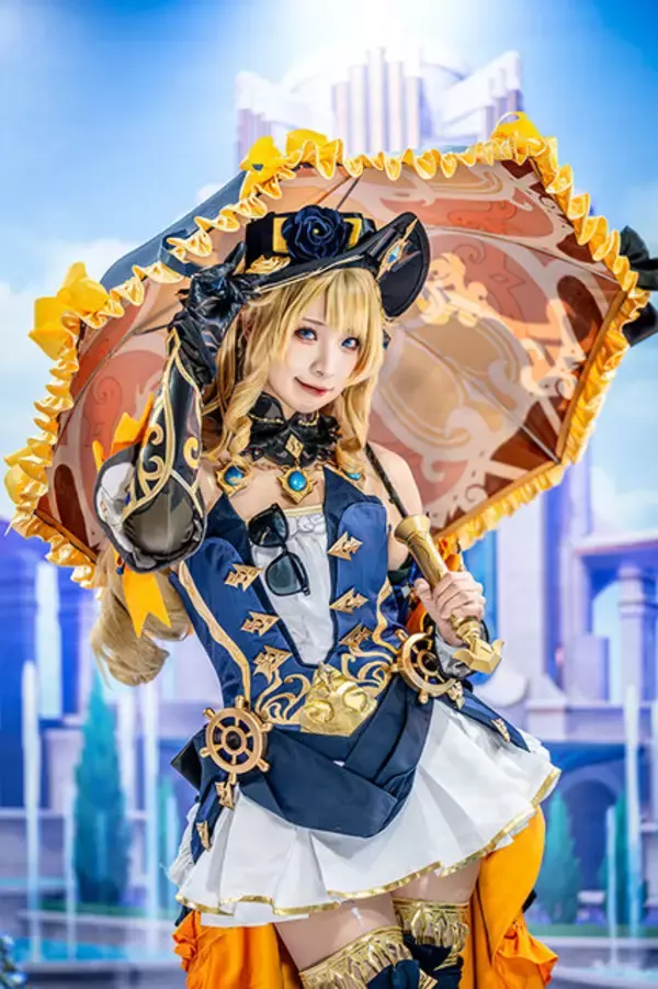 「【コスプレ】『原神』ナヴィアの中国美女レイヤー、華があり過ぎじゃない？3年ぶりに帰ってきたsherryに注目【写真15枚】」の画像
