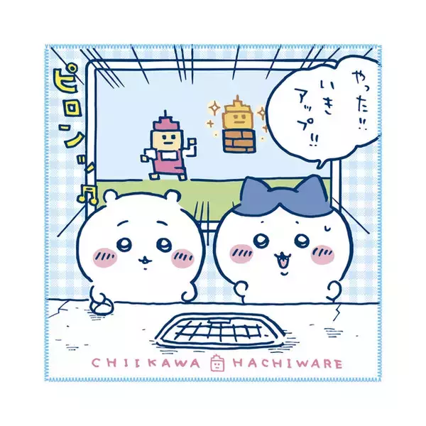 「くりまんじゅうがお酒を持って帰ってきた！カプセルトイ「ちいかわ マルチタオル2」に、ユニークで可愛い全5種がラインナップ」の画像