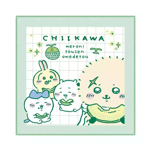 「くりまんじゅうがお酒を持って帰ってきた！カプセルトイ「ちいかわ マルチタオル2」に、ユニークで可愛い全5種がラインナップ」の画像