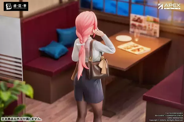 「普段とは違う、ラフな制服姿！『ゼンゼロ』より「月城柳（途切れて続くVer.）」がフィギュアが素敵」の画像