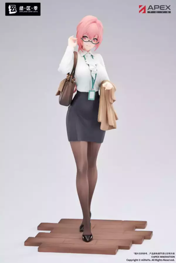 「普段とは違う、ラフな制服姿！『ゼンゼロ』より「月城柳（途切れて続くVer.）」がフィギュアが素敵」の画像