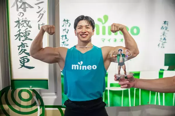 「「あなたは10ギガ過剰摂取です！」イケメン筋肉集団がスマホのギガ肥満を診断する、mineoの異色イベント「マッチョネオ」に潜入してみた」の画像