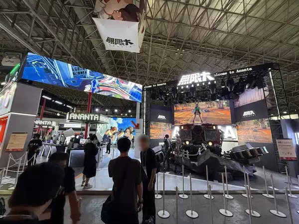 「【コスプレ】中国屈指の美女レイヤーがミニ丈の衣装で魅せる！日本ゲーム大賞「フューチャー部門」受賞『無限大ANANTA』のブースレポ【写真19枚】」の画像