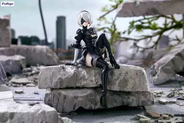 魅惑の姿勢でおさえてくれる！「NieR:Automata Ver1.1a」より「2B」ぬーどるストッパーフィギュアが再登場
