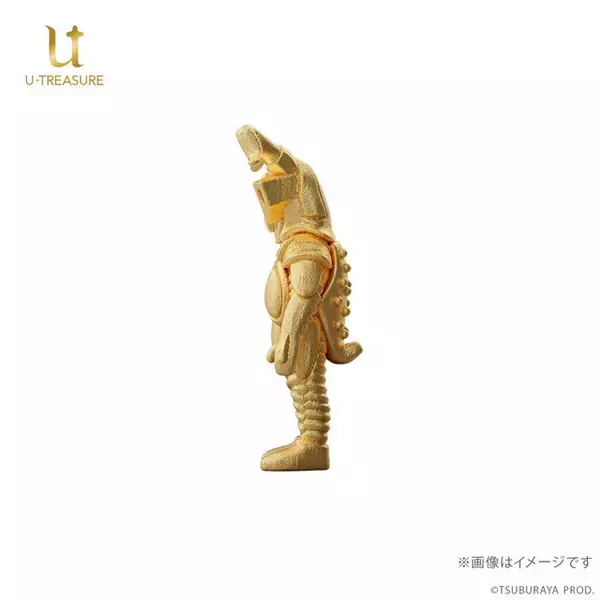 「「ウルトラマン」より「バルタン星人」「ゼットン」の純金ミニフィギュアが数量限定で予約受付中！黄金に輝く約1cmサイズ」の画像