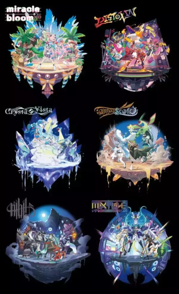 「ポケモンの「初音ミク」コラボグッズが順次発売！トレーナーになったミクと相棒ポケモン、全18タイプを新規描き下ろし」の画像