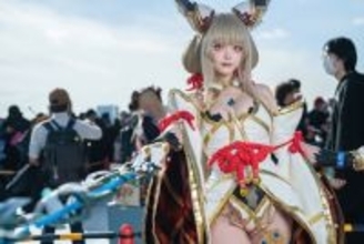 【コスプレ】美脚が際立つ『ゼノブレイド2』ニアのセクシーでかっこいい衣装を見事に再現！細部までこだわるクオリティがすごい【写真7枚】