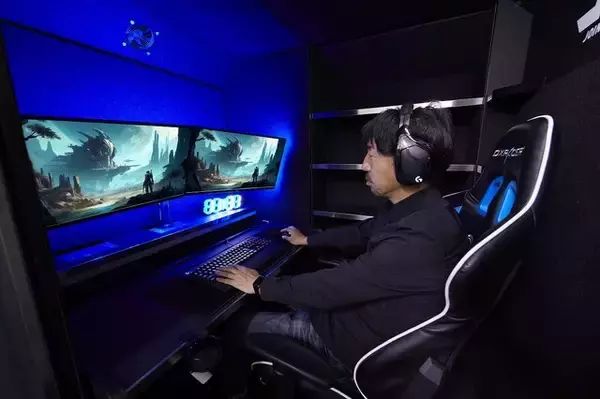 「ゲーム専用防音ブース「GAME基地」を、「東京ゲームショウ 2023」で体験！『スト6』プロゲーマーと対戦するチャンスも」の画像